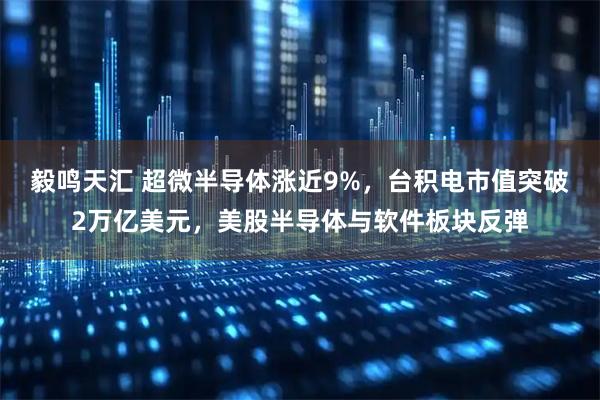 毅鸣天汇 超微半导体涨近9%，台积电市值突破2万亿美元，美股半导体与软件板块反弹